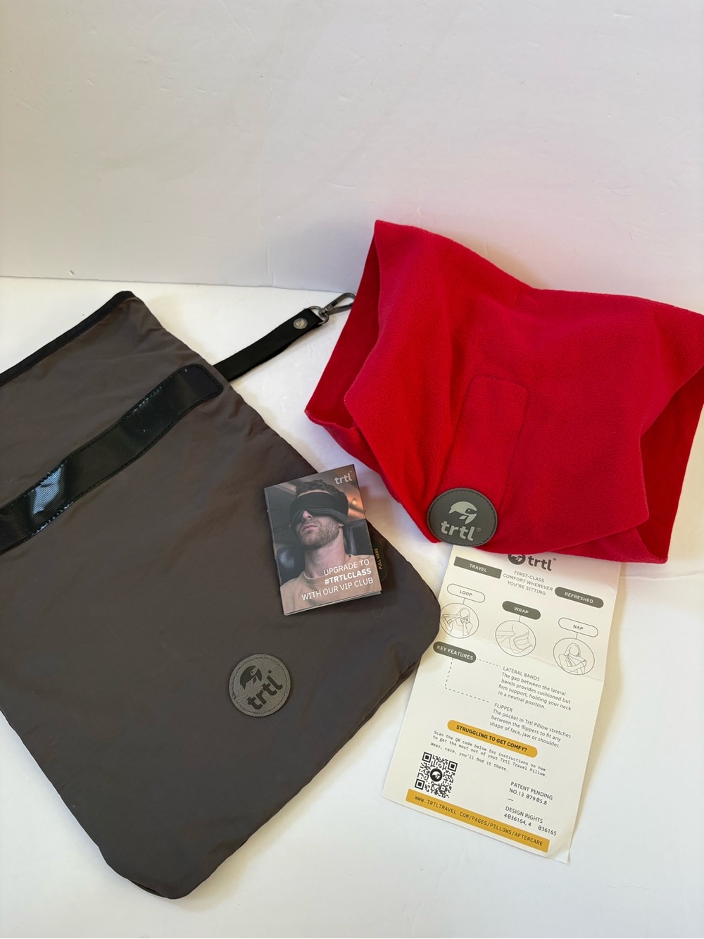 Trtl Travel Pillow Neck Support Super Soft Lightweight Ergonomic Plane Ready